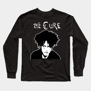 the cure white Long Sleeve T-Shirt